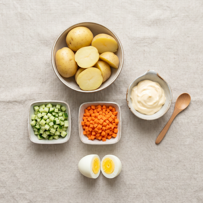 Gamja salad – Korean potato salad | Banchan365