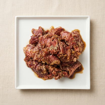 Banchan 365 Prime Marinated Short Rib, ready to serve