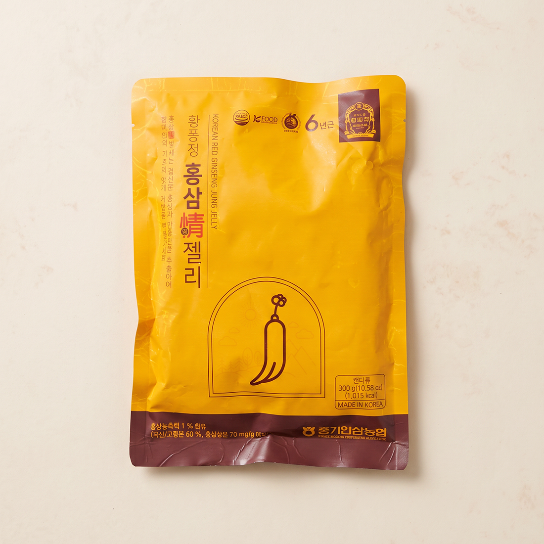 Hwangpungjeong Korean Red Ginseng Jelly