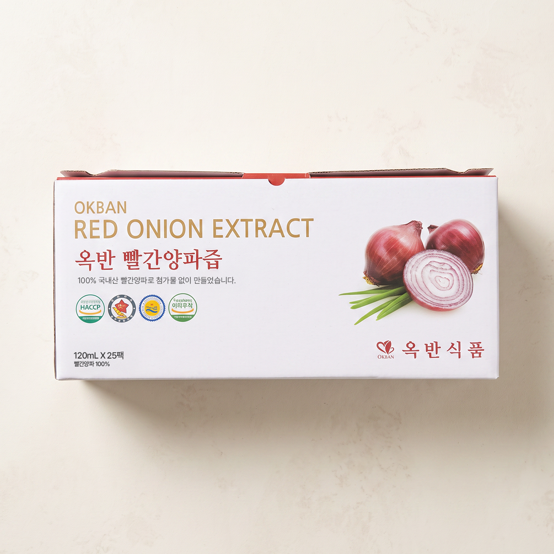 Okban Red Onion Extract (120ml x 25 Pouches)
