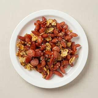 Sausage with Almonds