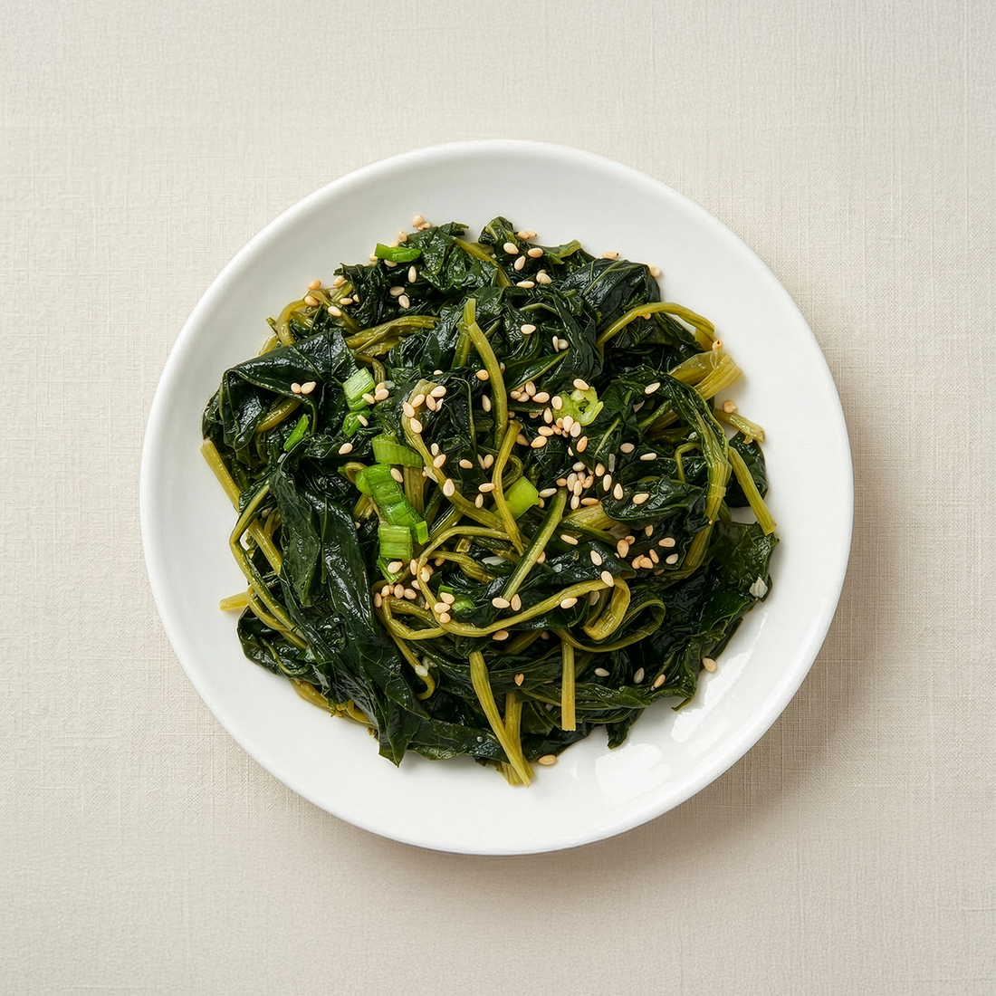 Banchan 365 Seasoned Thistle Greens, ready to serve