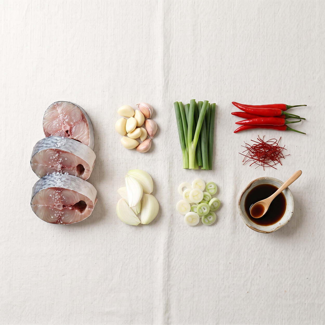 Samchi ganjang-jorim (Korean soy-braised Spanish mackerel) | Banchan365
