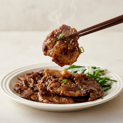 Soy-Glazed Grilled Pork Neck
