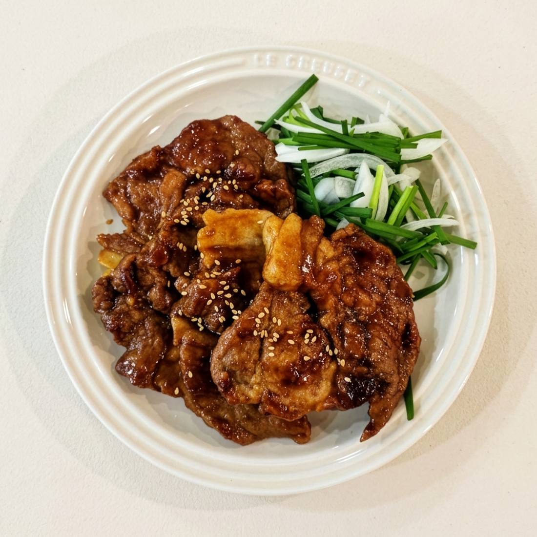 Soy-Glazed Grilled Pork Neck
