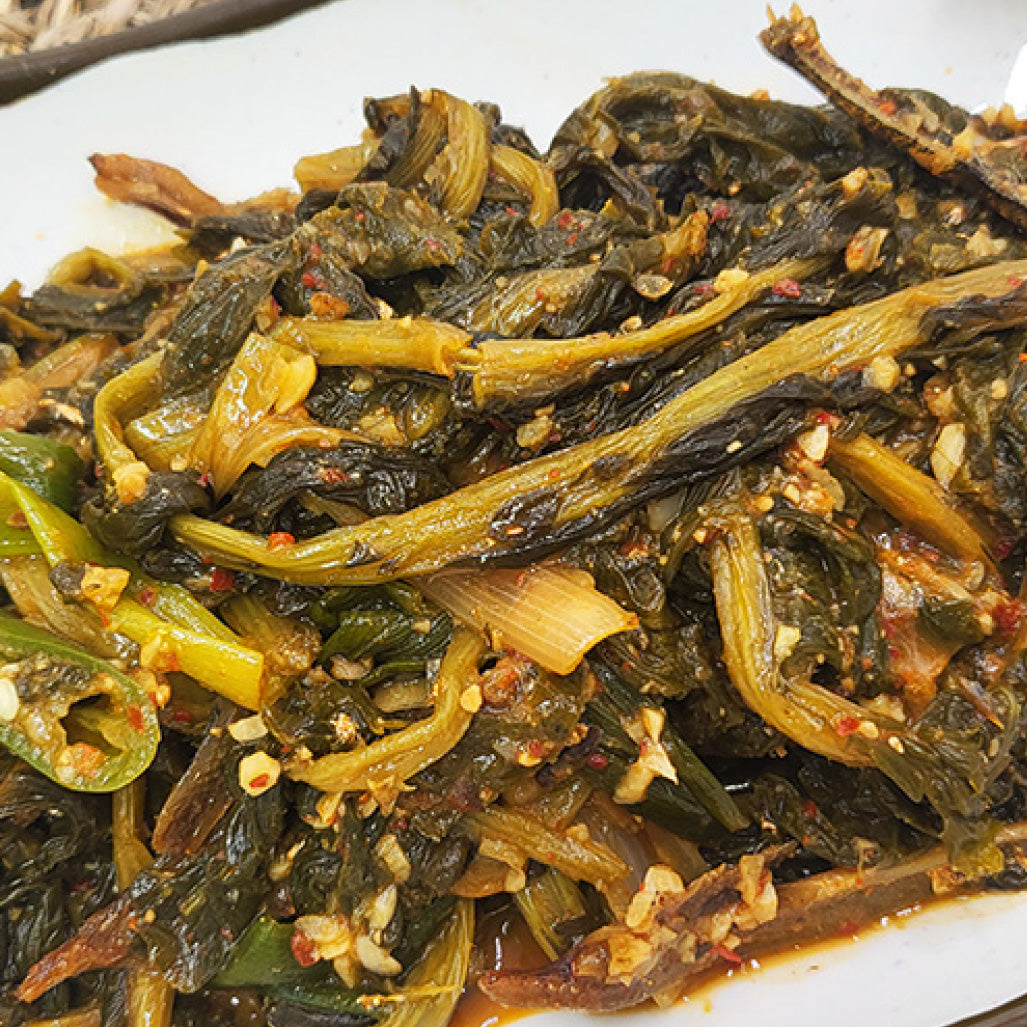 반찬 365 무청시래기 된장지짐 - Soybean Paste Stir Fried Radish Greens | Banchan 365