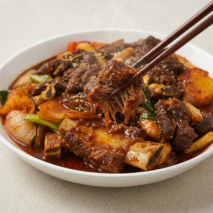 Spicy Braised Beef Back Ribs (Ready to Eat)