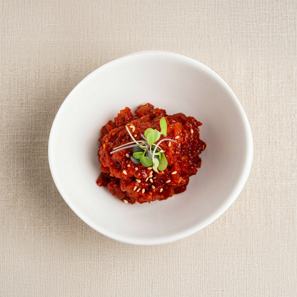Ojingeo tangtangi (Korean spicy chopped squid, fermented) | Banchan365