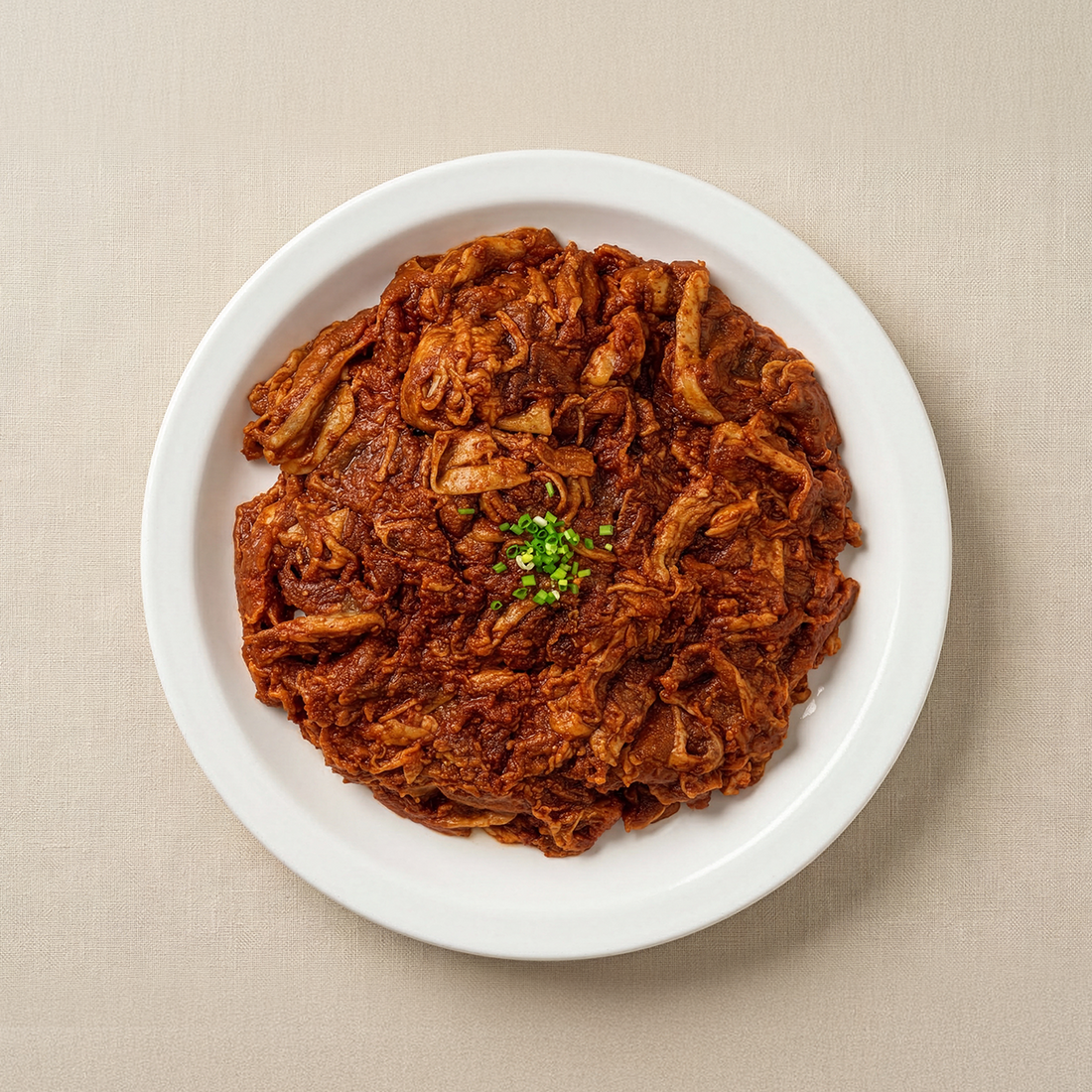 Banchan 365 Spicy Pork, ready to serve