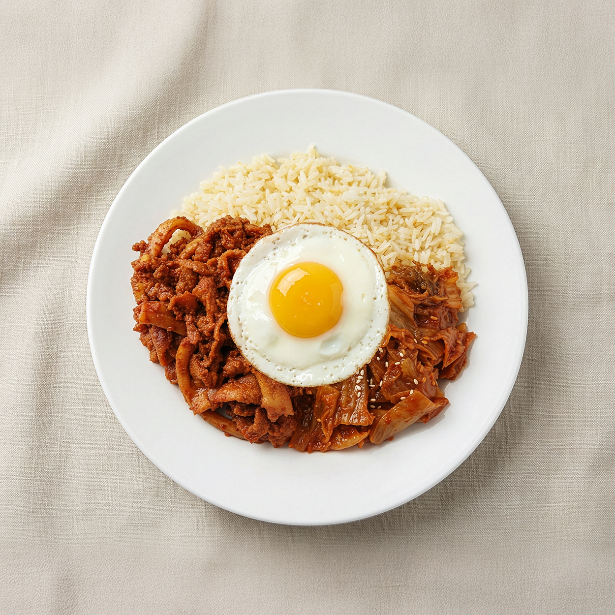 Spicy Squid &amp; Pork Rice Bowl Frozen Lunch Box