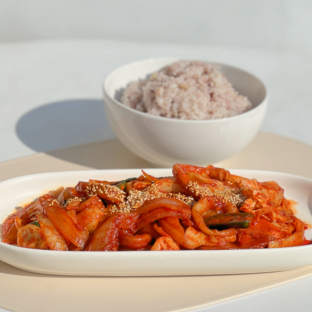 매콤 오징어볶음