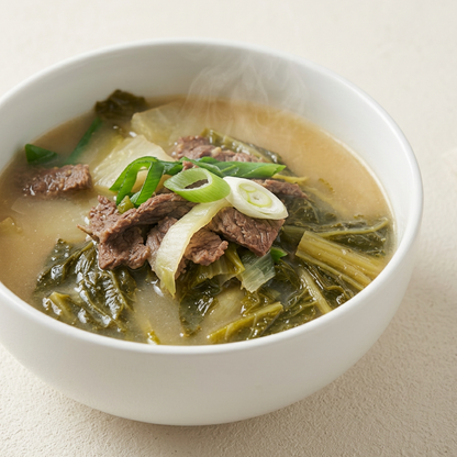 Beef Bone &amp; Napa Cabbage Soup