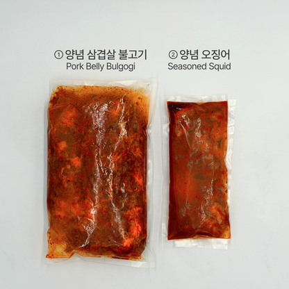 오징어 삼겹살 1.5LB