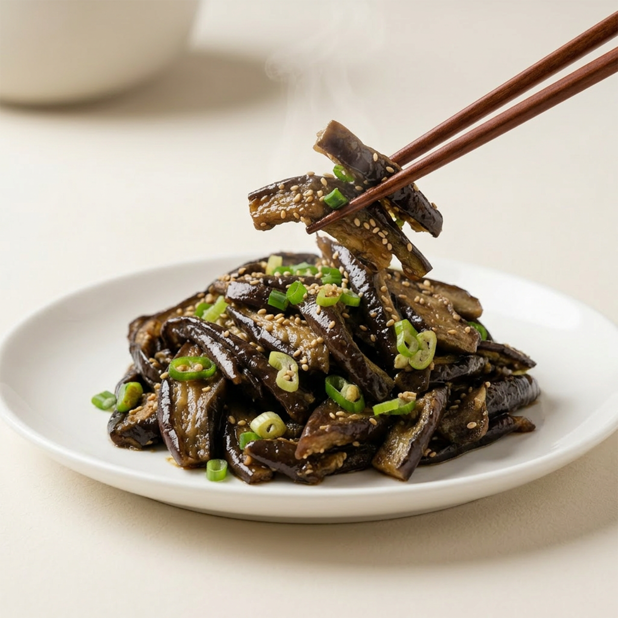 Stir-Fried Dried Eggplant