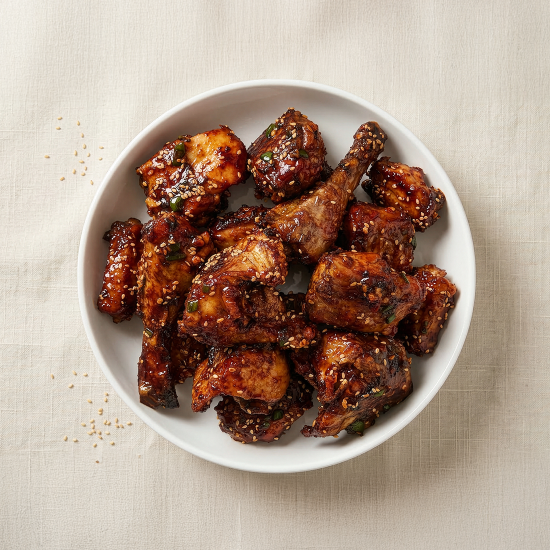 Banchan 365 Sweet Sour Pollack, ready to serve