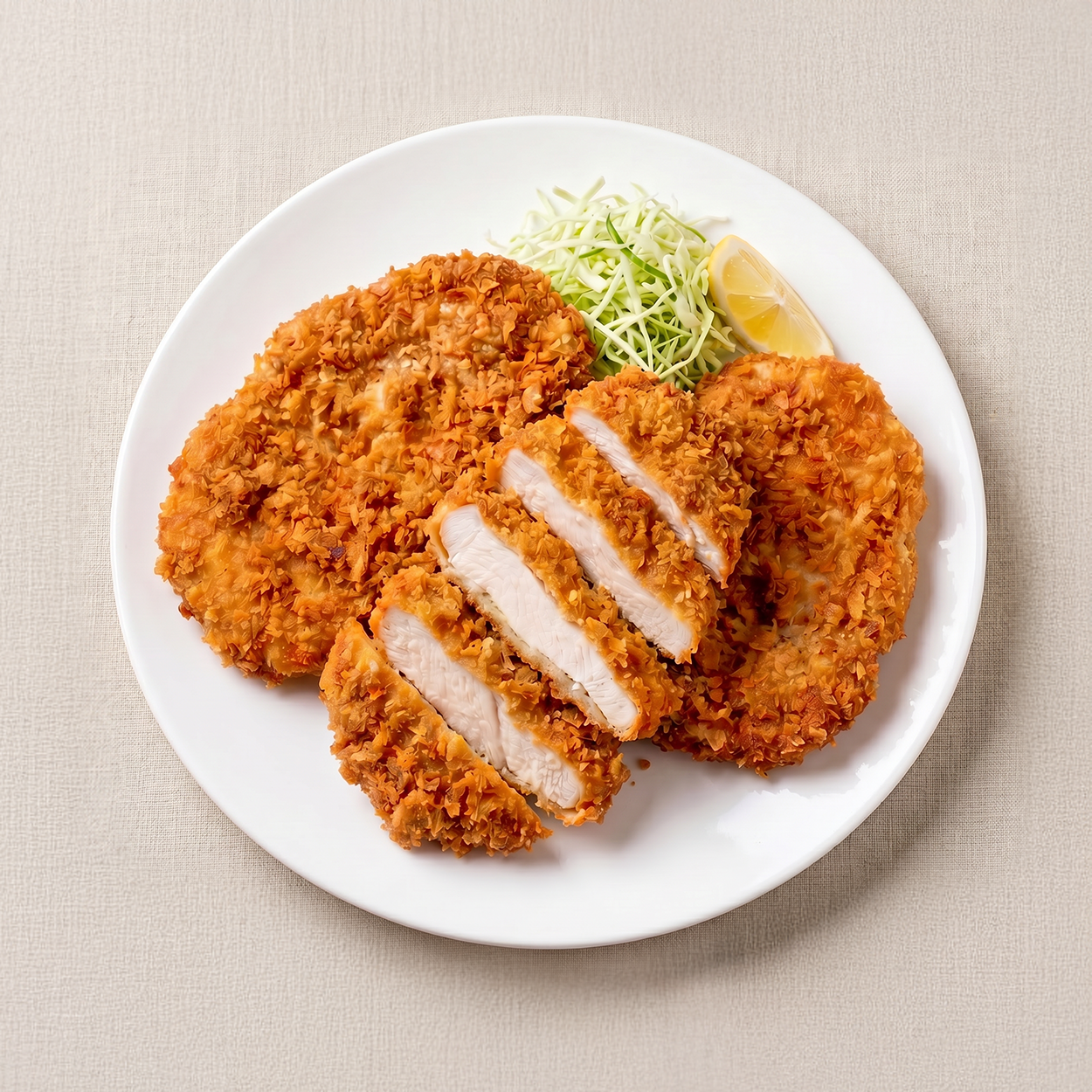 촉촉한 수제 치킨까스 &amp; 수제 소스