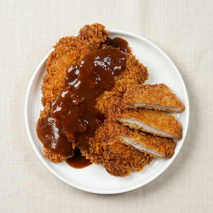 Banchan 365 Thick House made Pork Katsu, ready to serve