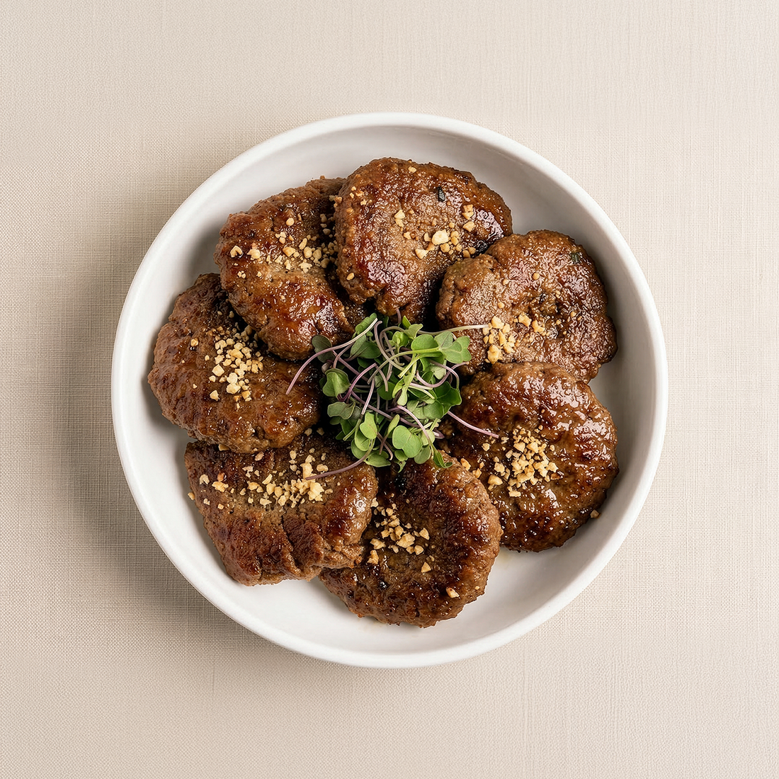 Banchan 365 Tteokgalbi beef and pork, ready to serve