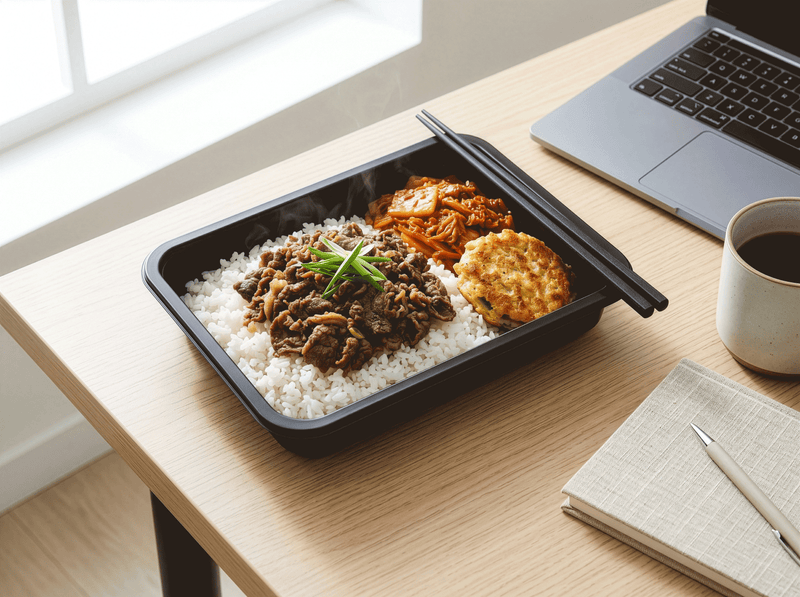 Desk lunch upgrade