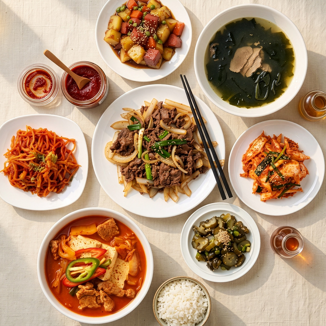 Weekly Korean Home Meal Set