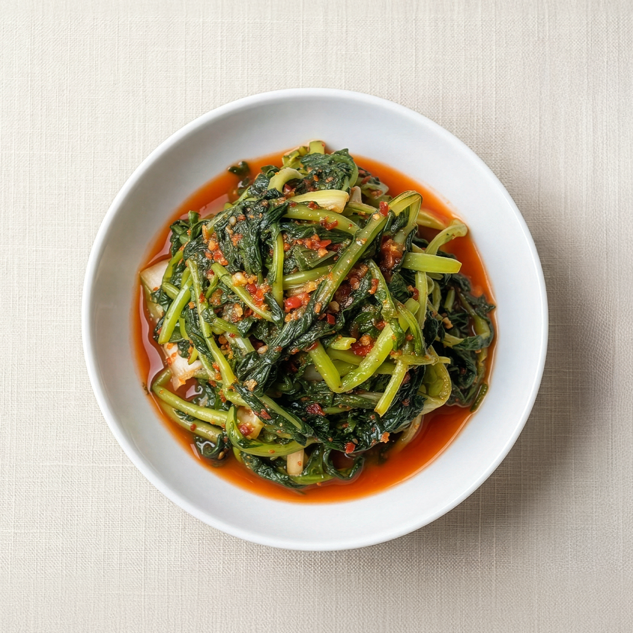 Banchan 365 Young Summer Radish Kimchi, ready to serve