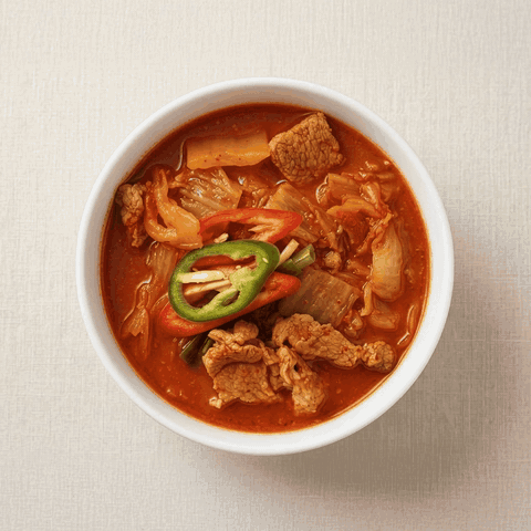 Kimchi Jjigae – Kimchi Stew with Pork Belly