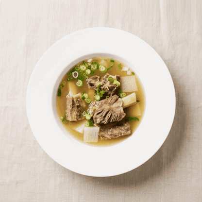 Banchan 365 Hearty galbitang, Korean beef short rib soup