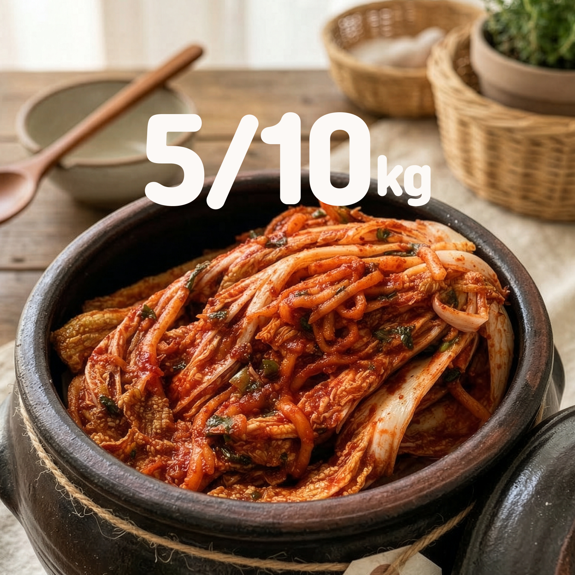 Housemade Whole Napa Cabbage Kimchi [5/10kg]