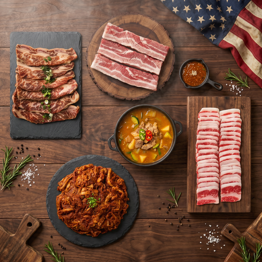 banchan365 memorial day mix combo Korean BBQ K-BBQ