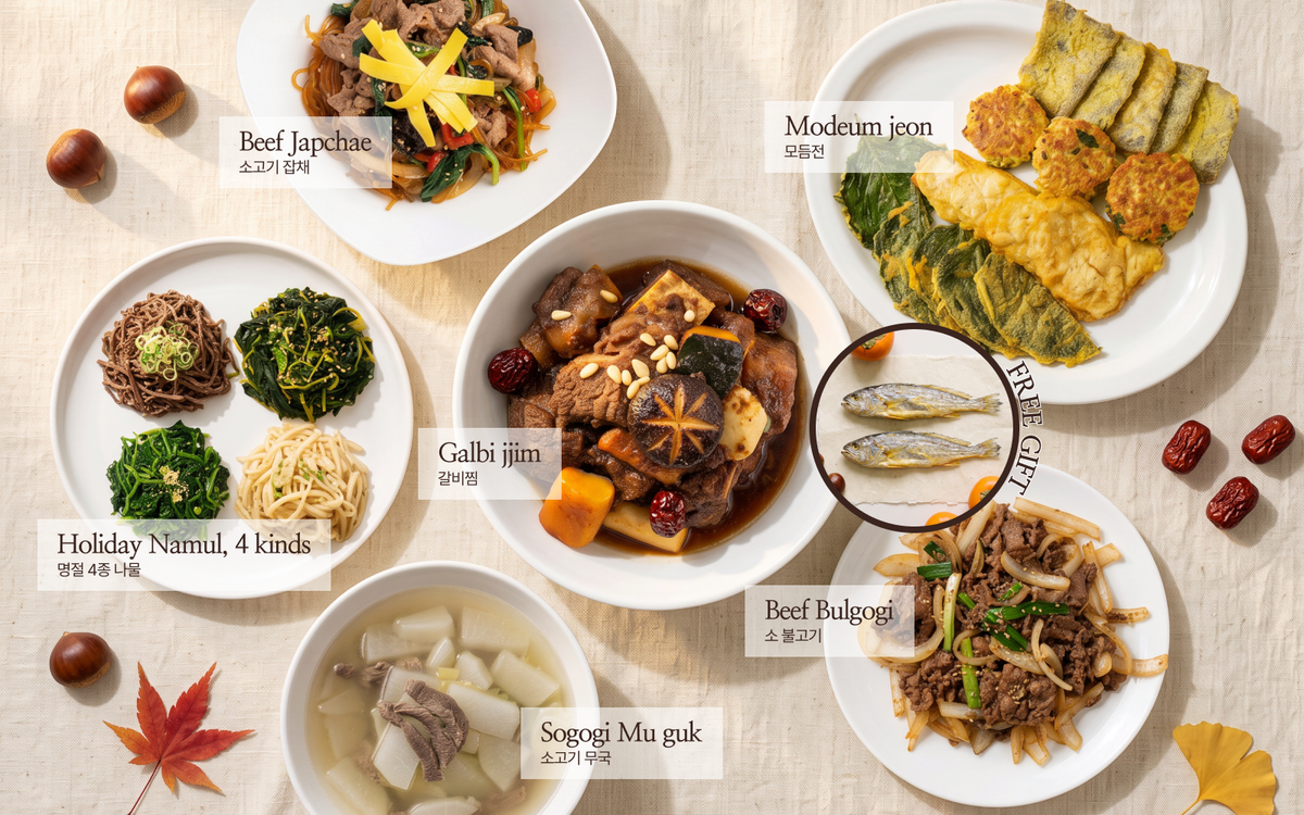 Weekly Korean Home Meal Set
