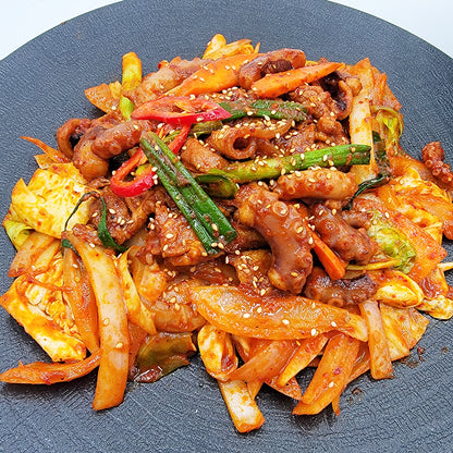 반찬 365 낙지 삼겹살 볶음 - Spicy Octopus and Pork Belly Bulgogi | Banchan 365