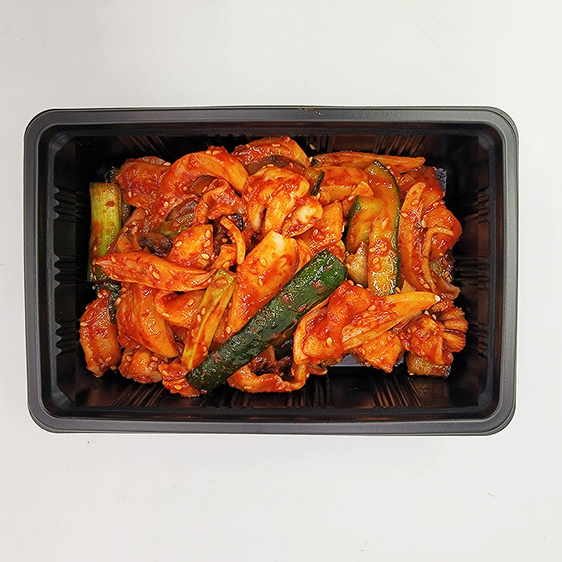 반찬 365 오징어 초 무침 냉장 - Spicy Vinegar Marinated Squid package | Banchan 365