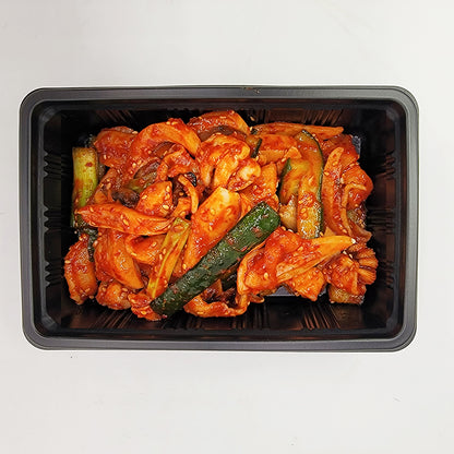 반찬 365 오징어 초 무침 냉장 - Spicy Vinegar Marinated Squid package | Banchan 365