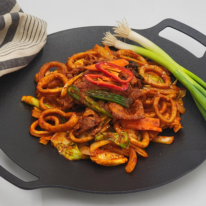 반찬 365 오징어 삼겹살 볶음 - Spicy squid and Pork Belly Bulgogi | Banchan 365