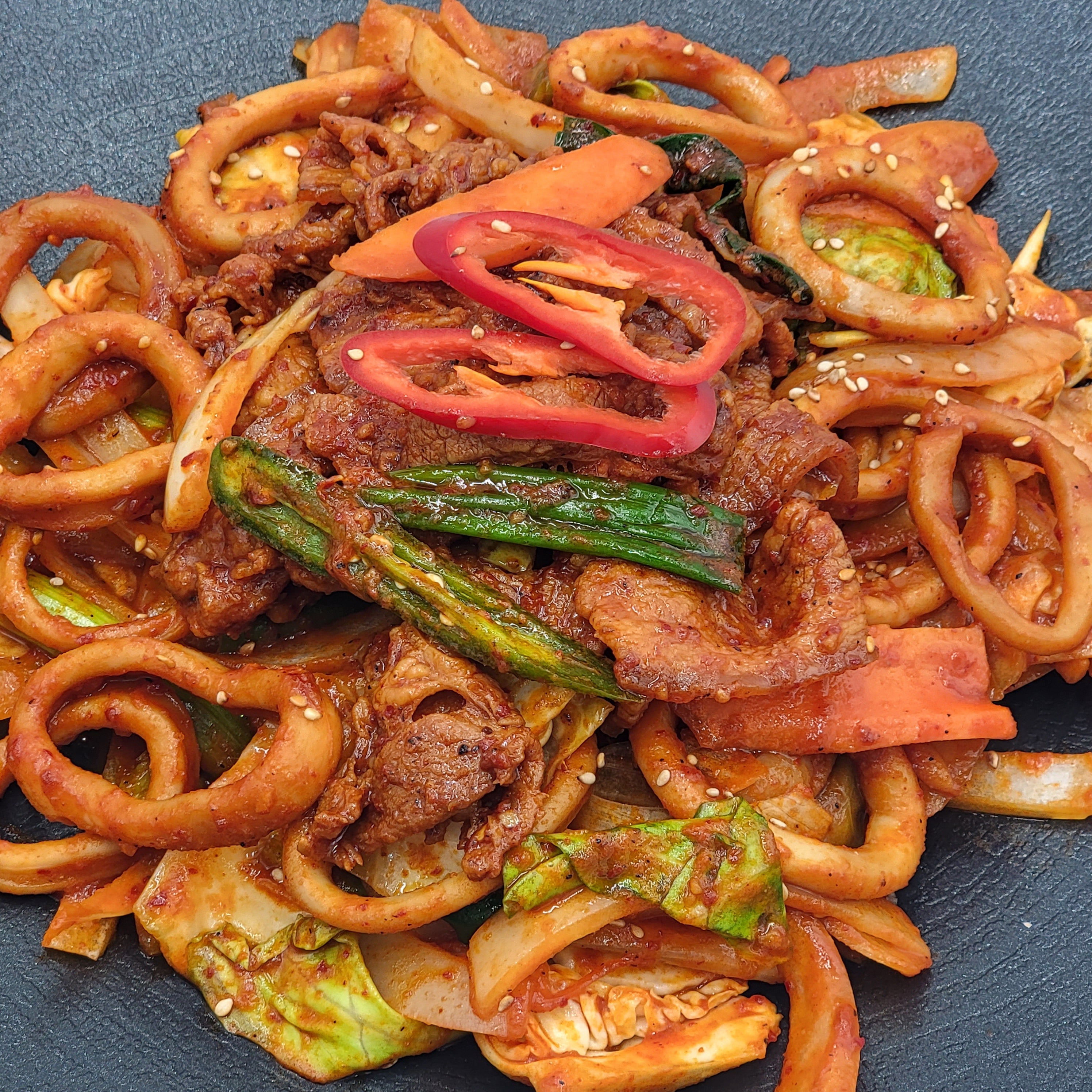 반찬 365 오징어 삼겹살 볶음 - Spicy squid and Pork Belly Bulgogi | Banchan 365