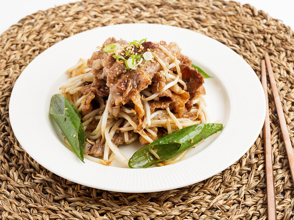 Beef Brisket & Mung Bean Sprout StirFry Chef Banchan 셰프 반찬